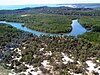 Aerial photo of a portion of the Anjajavy Forest