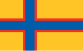 Unofficial flag of Russian Ingria and Ingrian Finns