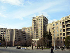 The northern academic building