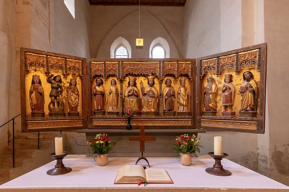 Drübeck, Klosterkirche, Flügelaltar