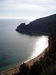 Mogren Beach, in Budva