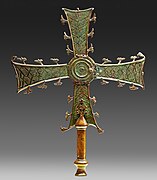 Altar cross from Romanesque Treasure of Museu Nacional d'Art de Catalunya