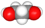 kalotový model molekuly