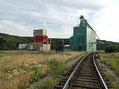 Rosebud, Alberta grain elevator