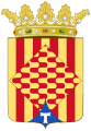 Escut de la Diputació de Tarragona (Corona dels antics Reis d'Aragó i Comtes de Barcelona)