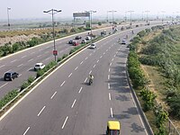 A Delhi underground metro station