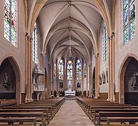 Vue de l’intérieur de l'église