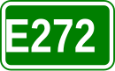 Zeichen der Europastraße 272