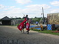 Spectacle médiéval au château de Tiffauges.