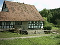 Alte Wassermühle (teilweise um 1600) im Museum Kloster Veßra