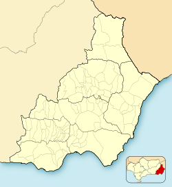 Roquetas de Mar is located in Province of Almería