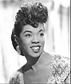 Sarah Vaughan an 1955.