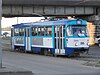 Tatra T3A w Rydze. Podobne tramwaje kursują w Charkowie.