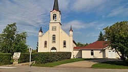 St. Peters Roman Catholic Church in Villeneuve