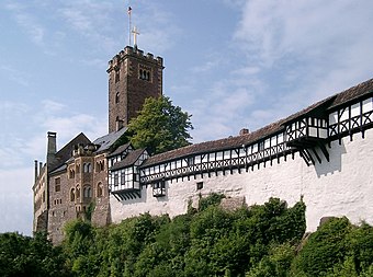 Die Wartburg bei Eisenach