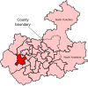 A medium-sized constituency situated in the north west of the county.