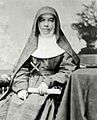 Image 42St Mary Mackillop established an extensive network of schools and is Australia's first canonised saint of the Catholic Church. (from Culture of Australia)