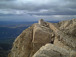 Landscape in the area of the summit of Penyagolosa