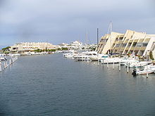 Das Bild zeigt den Hafen von Port Camargue