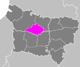 Arrondissement di Montdidier – Localizzazione