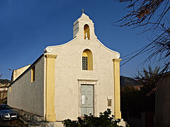 Chapelle Saint-Antoine à Centuri-port.