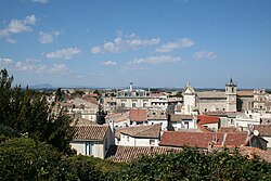 Skyline of Mauguio