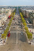 Champs-Élysées from the Arc de Triomphe