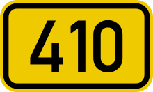 Bundesstraße 410 number.svg