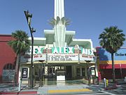 The Alex Theatre was built in 1925 and is located at located at 216 North Brand Boulevard in Glendale, California. Originally it was named the " Alexander" after Alexander Langley, the son of C.L. Langley, owner of the West Coast chain that included the Raymond Theater in Pasadena. It featured vaudeville performances, plays and silent movies on a single screen. It was added to the National Register of Historic Places on February 16, 1996 reference #96000102 .