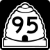 State Route 95 marker