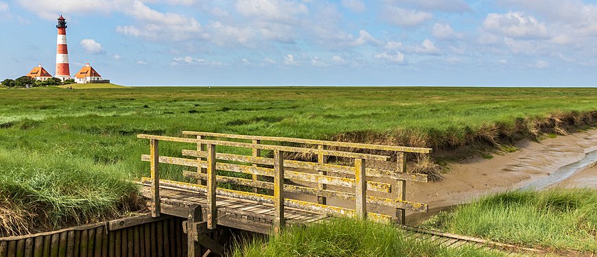 Der Leuchtturm Wetserheversand - Stockenstieg