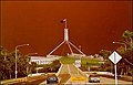 Image 322003 Canberra bushfires, visible from Parliament House (from Wildfire)