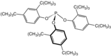 Tris (2,4-di-tert-butilfenil) fosfit, polimerlarda keng qoʻllanadigan stabilizator .