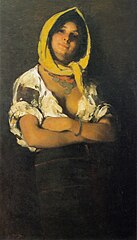 Nicolae Grigorescu: Người Gypsy từ Boldu (1897), Bảo tàng Nghệ thuật Iași