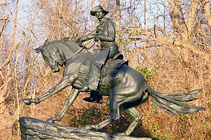 Cowboy, 1908, in Fairmount Park, Philadelphia, Pennsylvania