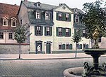 Schillerhaus, um 1900