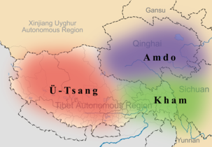 Traditional provinces of Tibet