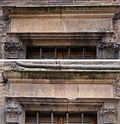 Hôtel du Vieux-Raisin (Félix street) : TOGUATI MAINERII EDES / LINGUA CONSTRUCTE FLORENT