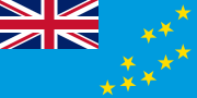 Flag of Tuvalu (Union Jack in canton)