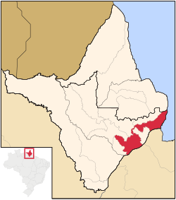 Location of Macapá in the آماپا