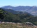 Blick von der Sierra de Cazorla zur Sierra Nevada