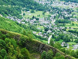 Skyline of Montauban-de-Luchon