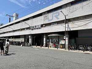 車站中央出口（2024年6月6日）