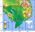 Image 40 Topography of Cambodia (from Geography of Cambodia)