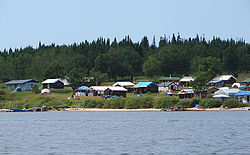 Nemiscau Cree settlement