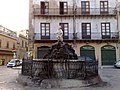 La fontana del Genio di Piazza Rivoluzione.