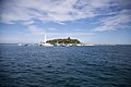 Beras Basah Island in Makassar Strait, administrative part of Bontang.