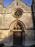 L'église - Façade ouest