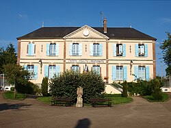 Skyline of Villeneuve-les-Genêts