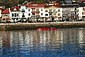 Entrainement sur traînière à Zumaia.